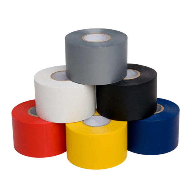 33m 50mm high-quality custom printed waterproof pvc pipe uv protection wrapping wrap cloth duct grey protection tape