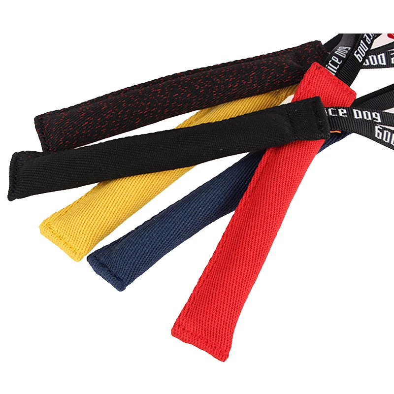 Sturdy Bite Resistant Fabric Dog Bite Stick Soft Puppy Dog Bite Training Toy For Professional Dog Trainers