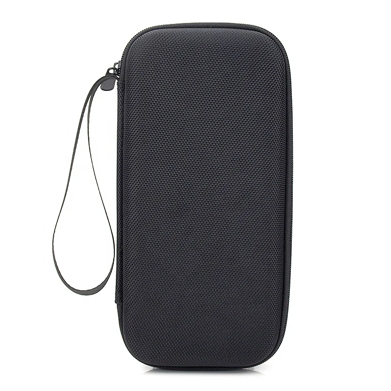 Custom Portable Black EVA Hard Shell Cable Calculator Case With Handle