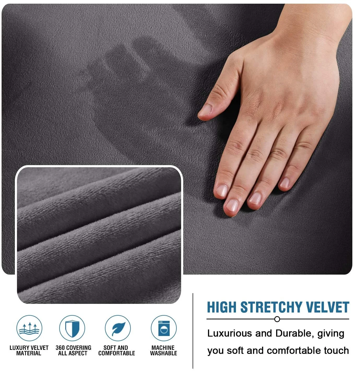 armrest cover for sofa non slip quilt plush yellow velvet fabric funda de sofas elastic anti slip sofa cover