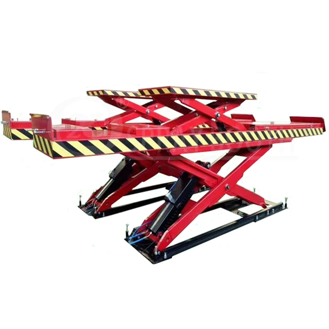 In Ground Install Alignment Scissor Car Lift