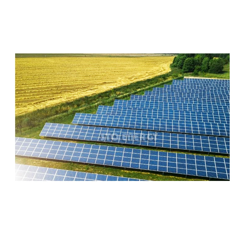 Reliable  50 kW to 5 MW Large-scale Ground mounted Solar PV projects solar energy systems on large areas of land