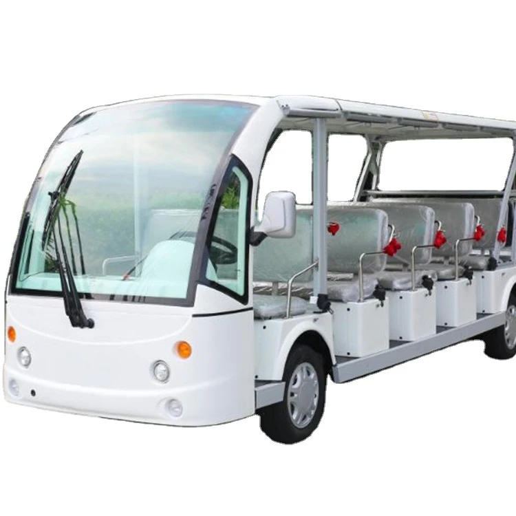17 местный открыть электрический экскурсионный электромобиль HXY-17-1 электрический автомобиль