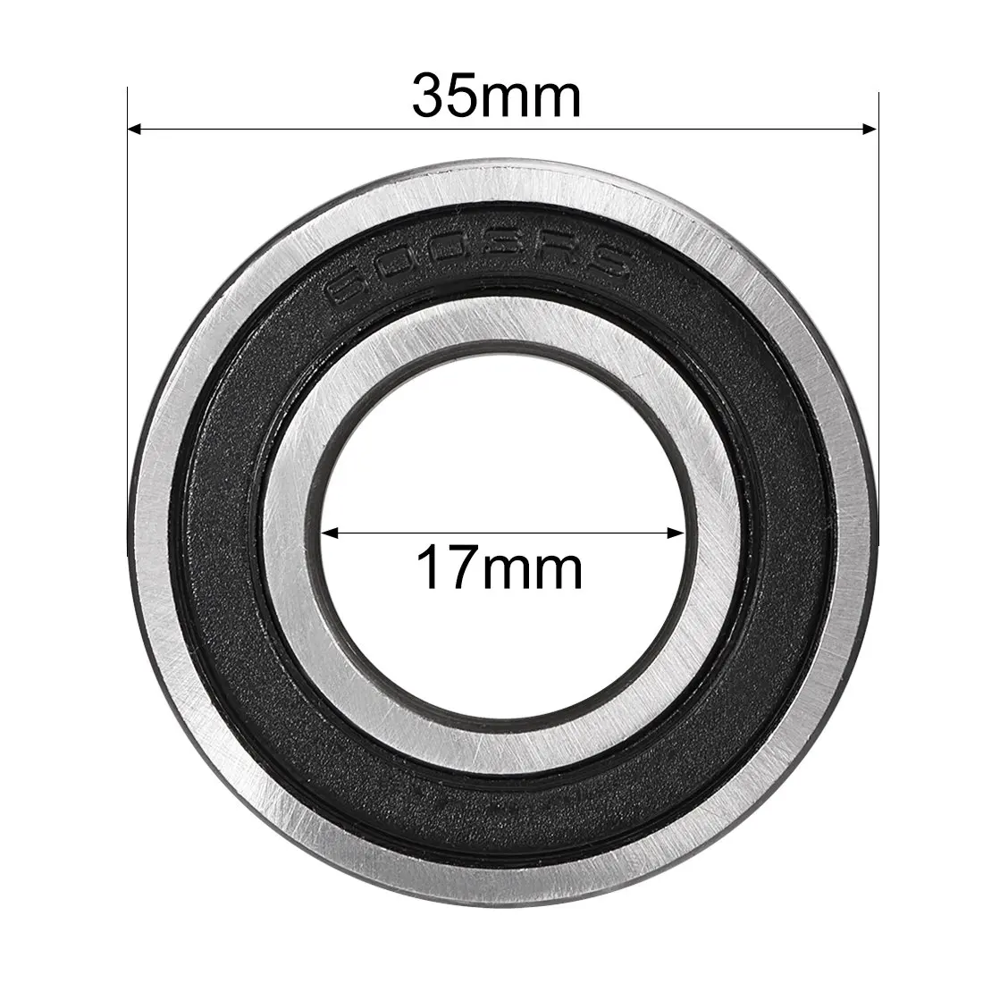 EU Warehouse Electric Scooter 6003 Groove Ball Bearings Double Side Sealed Bearings 6003RS Bearing Soooter Repair Parts