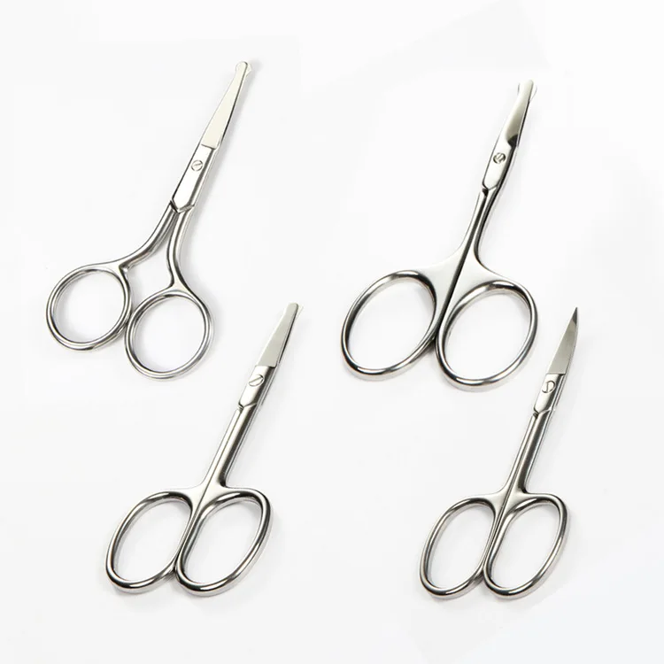 Beauty scissors trimming eyelid stickers Mirror light modern simple Hair Clippers