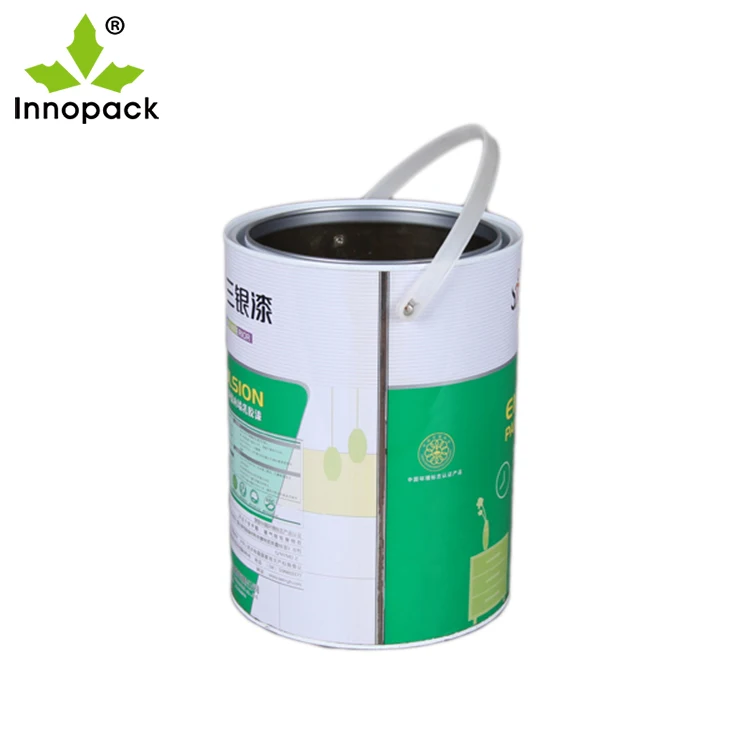  Hot sale round metal tin can for