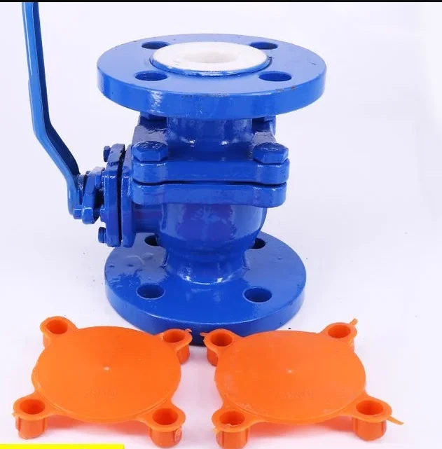 good price with good quality ANSI PFA/PTFE Full Lined Ball Valve for Acid Chemical Fluid