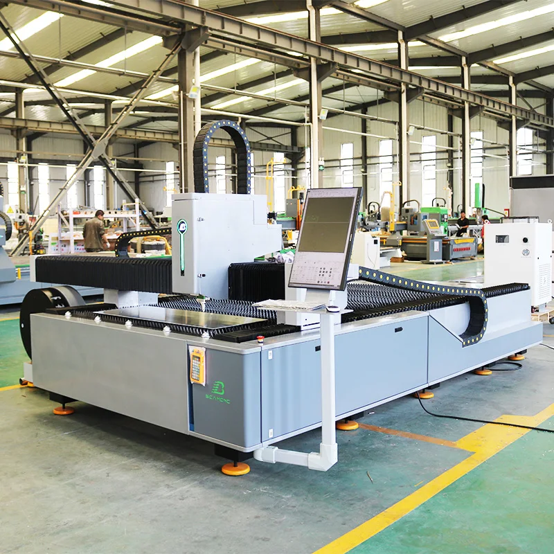 3000w IPG Laser Source Bcamcnc Fiber Laser Cutting Machine for pipe and plate dual use fiber laser cutting machine