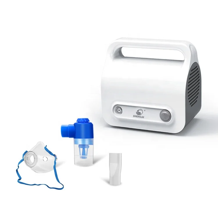 2024 Hot Sale Manufacturer SHENGJIE medical portable Nebulizador machine Kit Asthma Compressor nebulizer