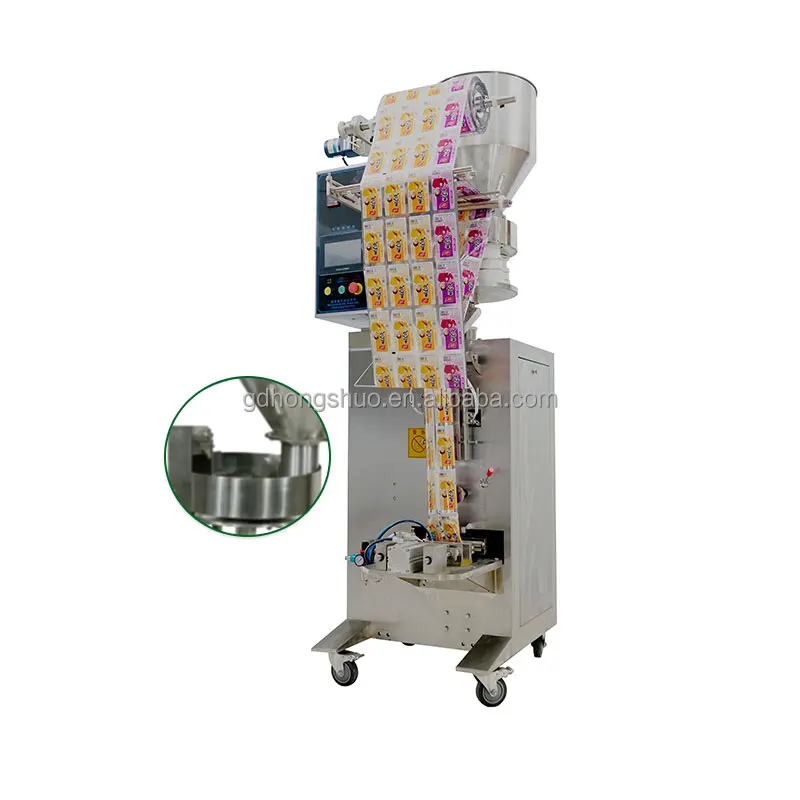 Multi-Function 1KG Vertical Food Powder Granules Detergent Corn Flake White Sugar Salt Sachet Pouch Filling Packing Machine