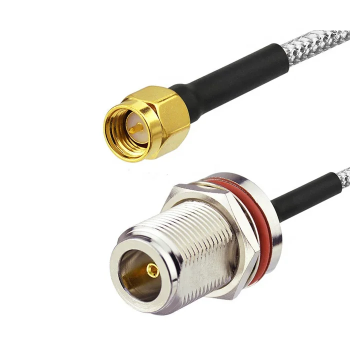 Радиочастотный коаксиальный кабель RG086 RG402 RG405 с разъемом N на кабель SMA