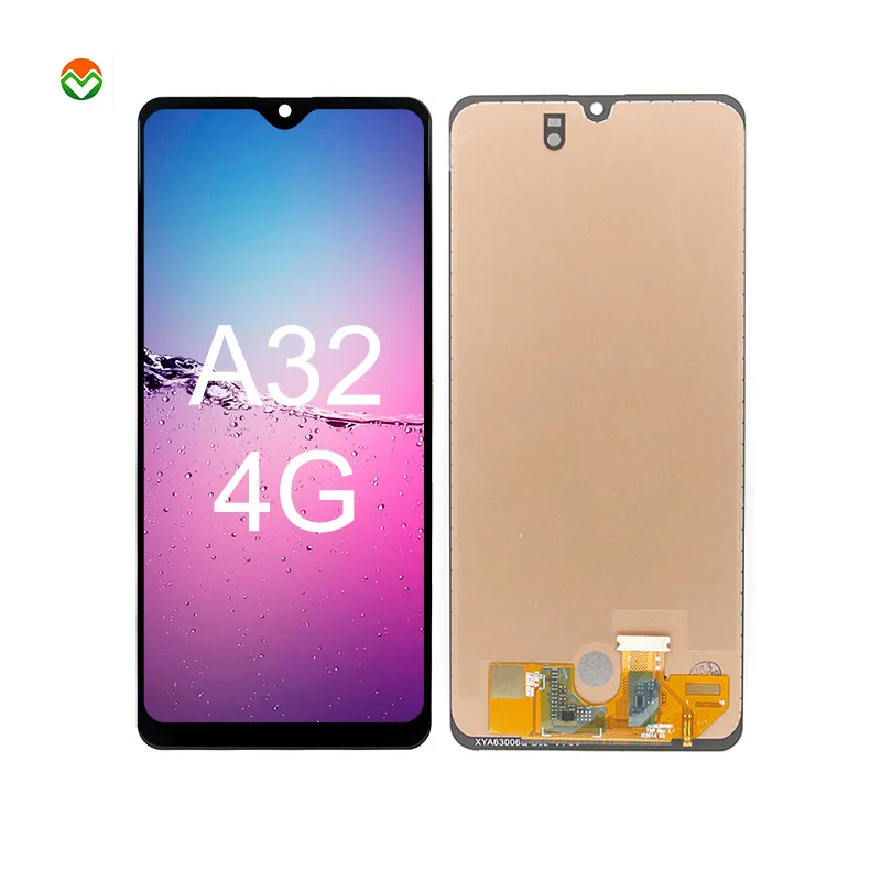 Wholesale LCD For Samsung A32 4G LCD screen replacement With Touch Screen Digitizer Assembly With frame