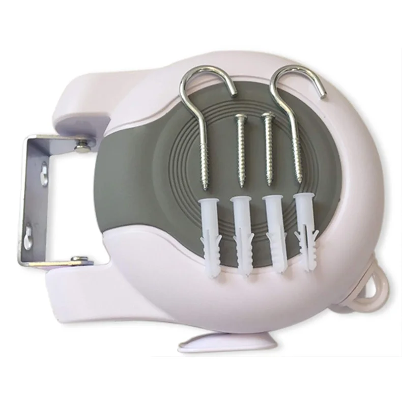 Kesing 26m Drying Space ABS Shell PVC 2 Lines Retractable Clothes Line Clothesline Outdoor