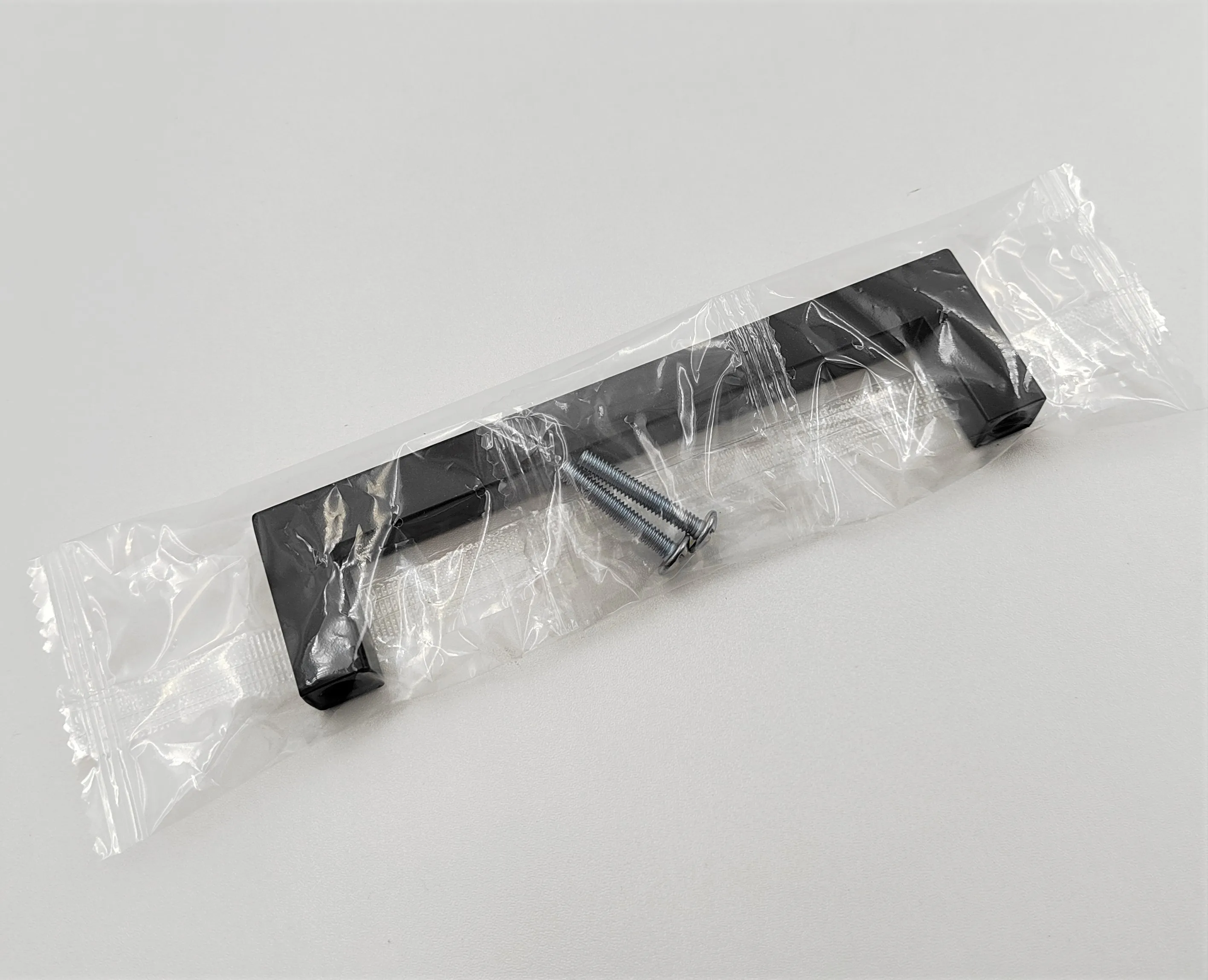 Modern style 8-inch black cabinet door knob stainless steel furniture handle