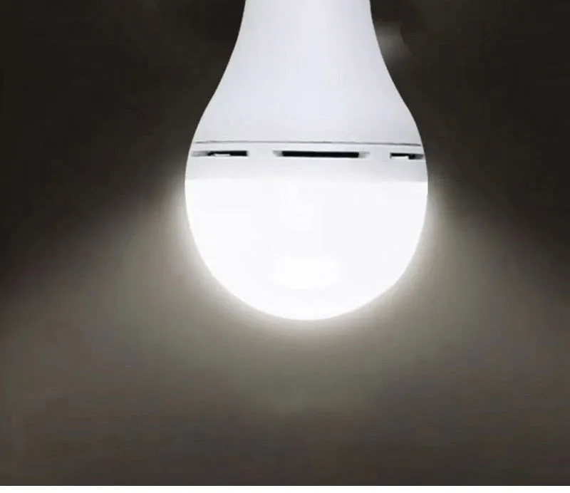 9W 24PCS 2835 LED Solar Power Outdoor Emergency Bulb with Remote Hanging Light for Chicken Hatch