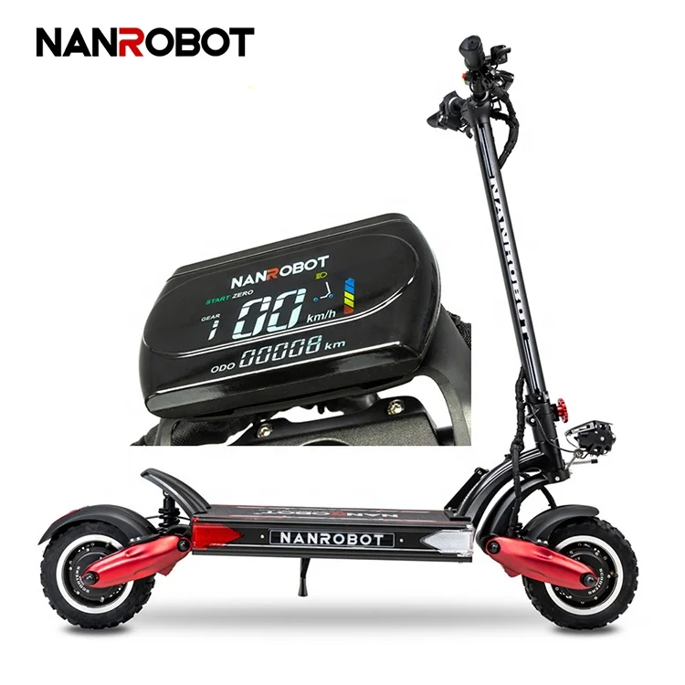 Electric Scooters New Design 2400W 40Ah Folding Adults Big Wheels Kick Scooter Escooter Electric Scooters