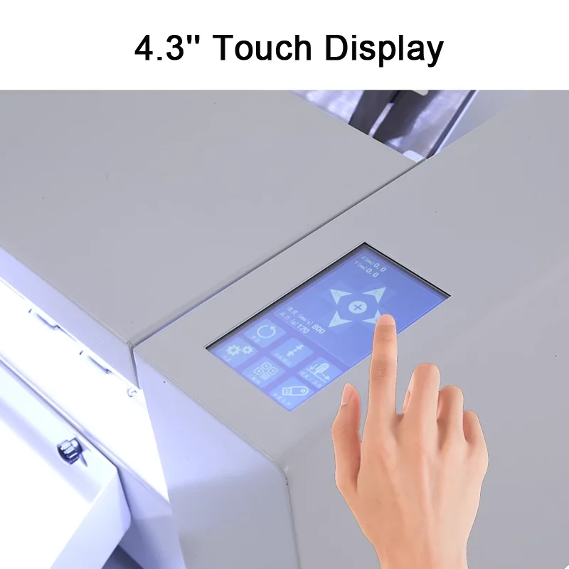 SF-350 PRO Servo Motor 1200mm/s high speed CCD Camera Die Cutting Machine Auto Feeding Sheet A3 A4 size Label Cutter