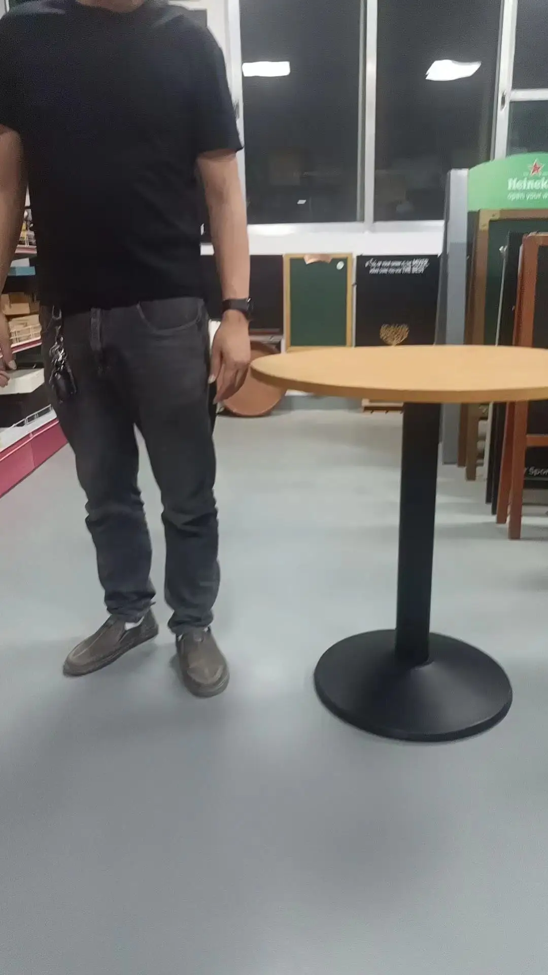 Customize Outdoor Coffee Table Wooden Mini Table for Outdoor Use