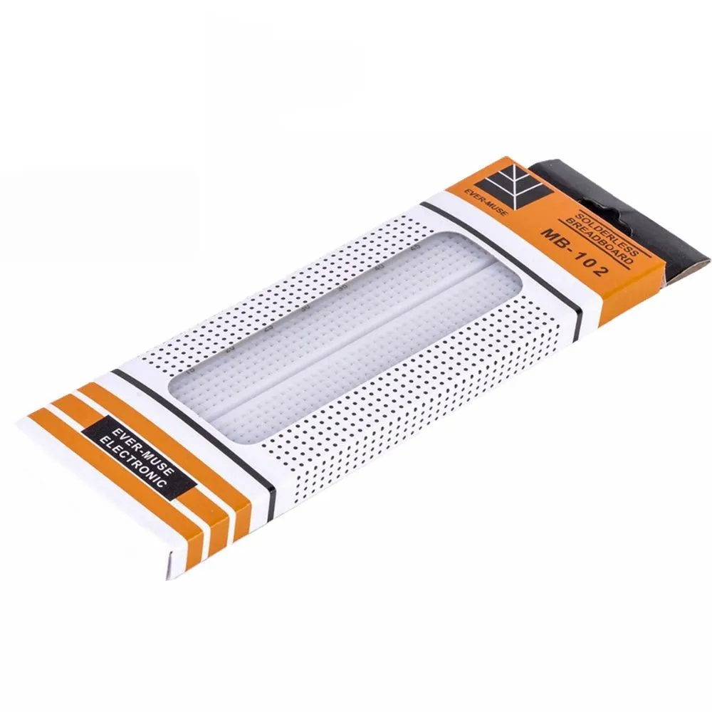 MB-102 Breadboard 830 Point Solderless PCB Bread Board MB102 Test Develop DIY mb-102