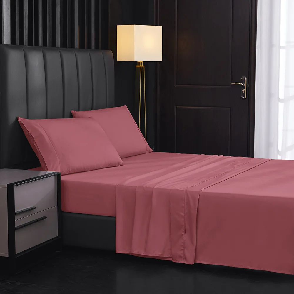 luxury comforter king queen size fluffy satin furniture modern wedding linen bedroom hotel cover sheets bed sets