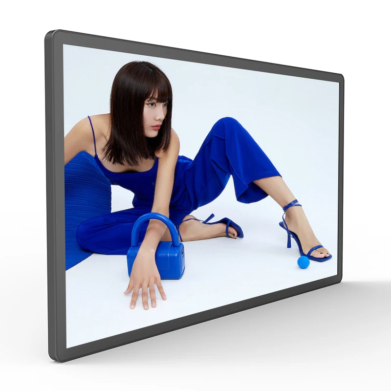 32 inch lcd ultra thin android digital signage player petrol station digital signage display