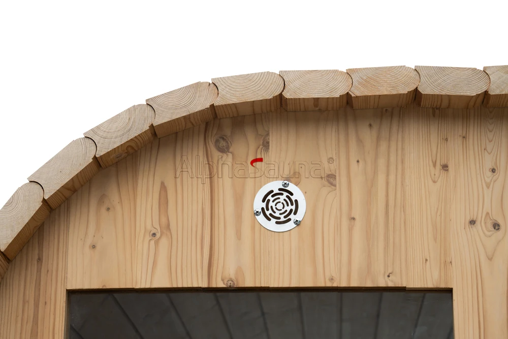 Tradition Ceder Wood Outdoor Sauna Cabin Shed Garden Sauna Customized Big Size Two People Steam Sauna Room