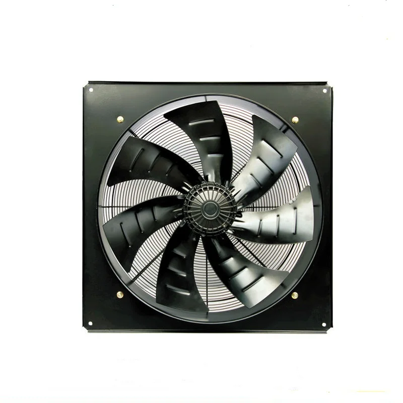 450mm Plate Mounted Axial Fan Extractor 1phase 4pole Sucking Industrial Fan