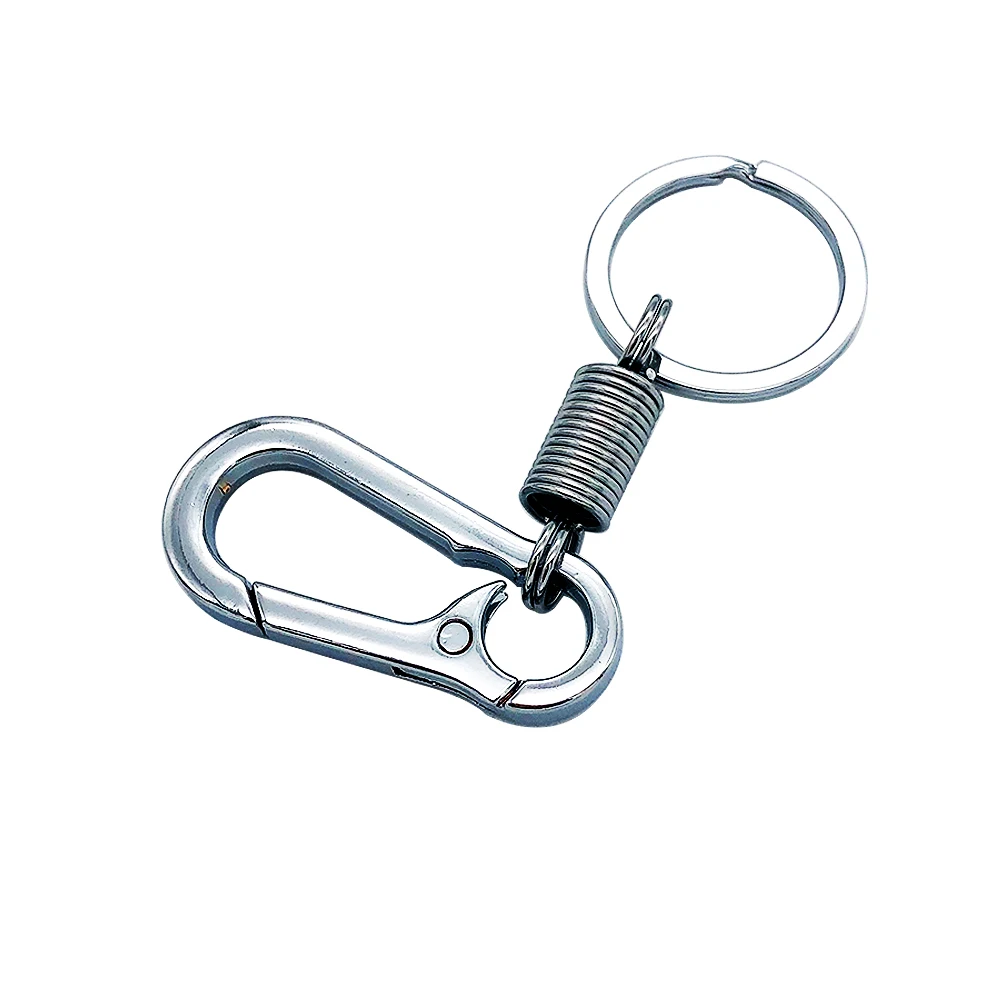 
Factory wholesale simple key chain hook spring buckle keyholder 
