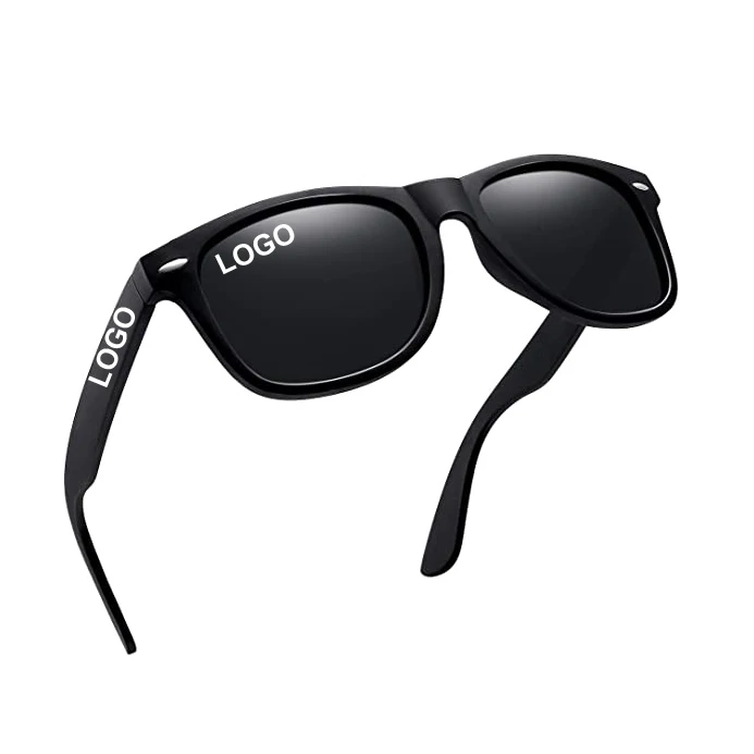 Sunglasses Logo popular hot Promotion fashion Event wedding festival Sun Glasses plastic women men custom retro sunglasses