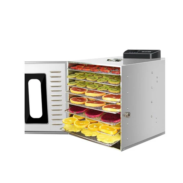 Fruit Dryer Household Small Food Vegetable Dehydrator Soluble Bean Air Dryer Dry Fruit Mini 8 Layers Snack Drying Machine price