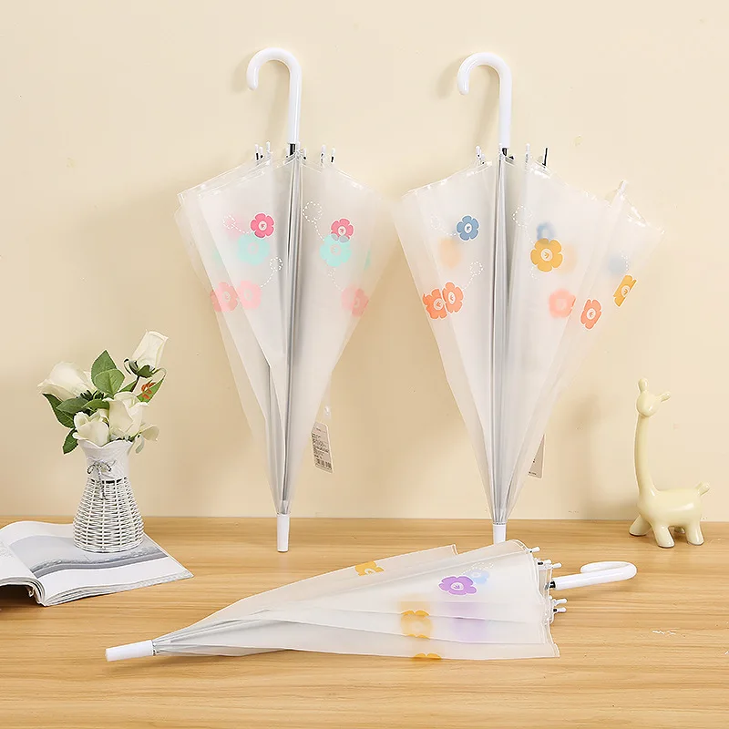 Wholesale Custom Umbrella Portable Tiny Girls Boys Kid PVC Umbrella