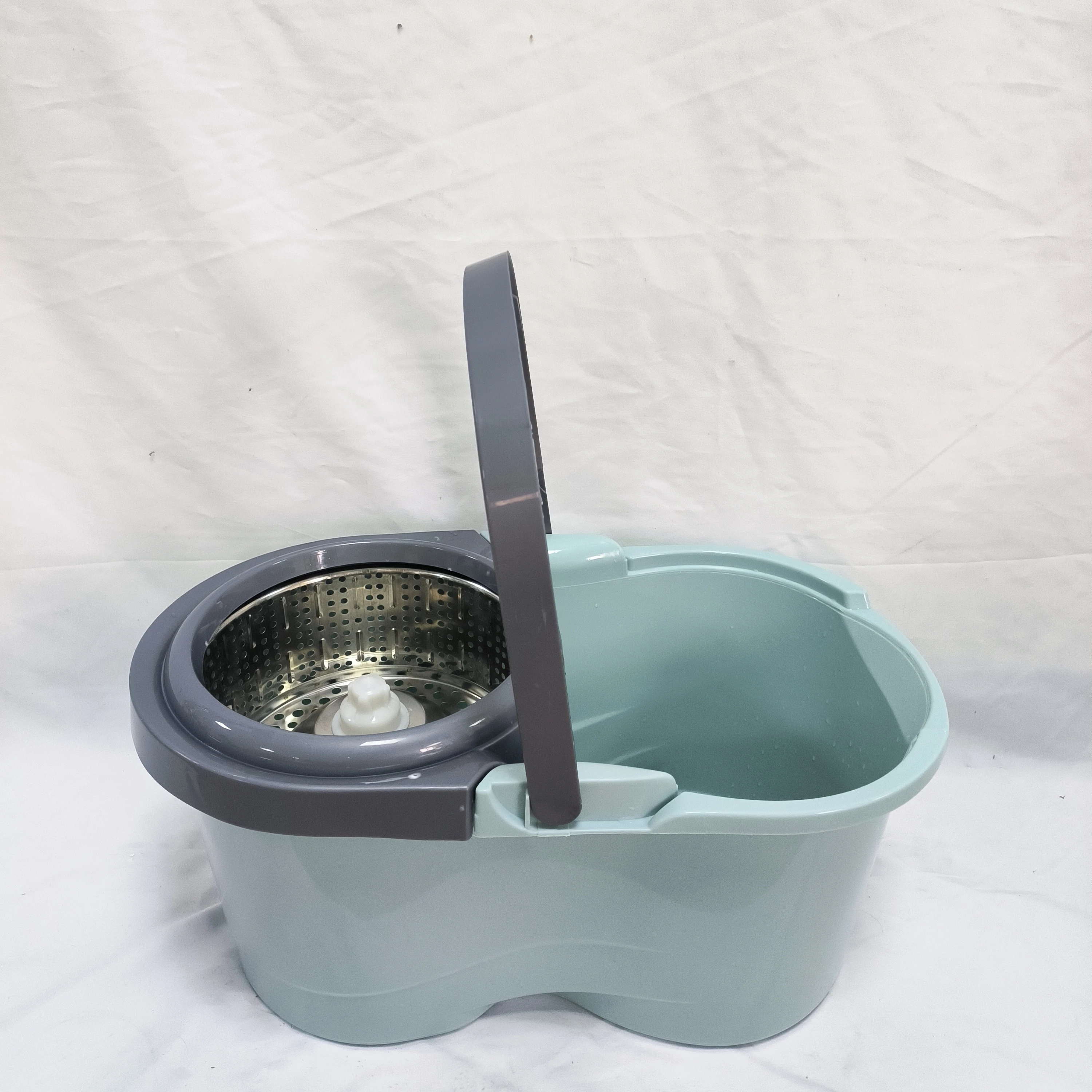 High quality 360 microfiber Spinning mop for bedroom cleaning plastic cleaning rotary mop bucket