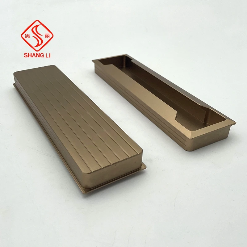 Anodizing Embedded Cabinet Hardware Handles Pull Kitchen Wardrobe Cupboard  Furniture Minimalist Embedded Handles For Furniture