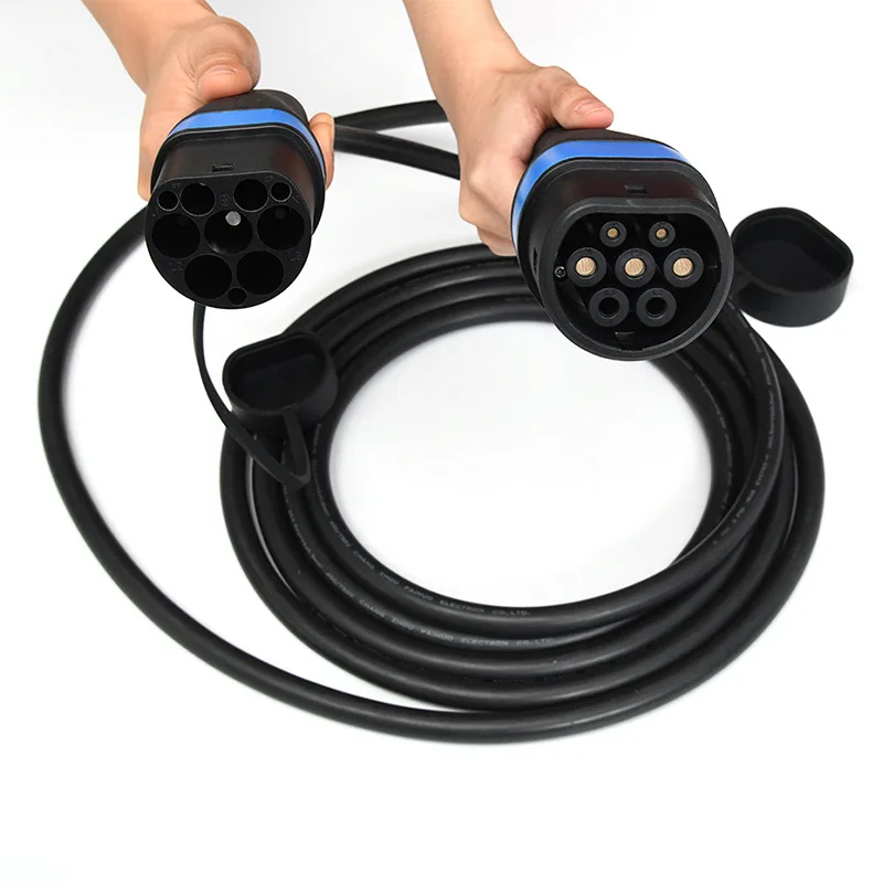 New energy electric vehicle national standard American standard European standard no gun line charging pile charging double gun