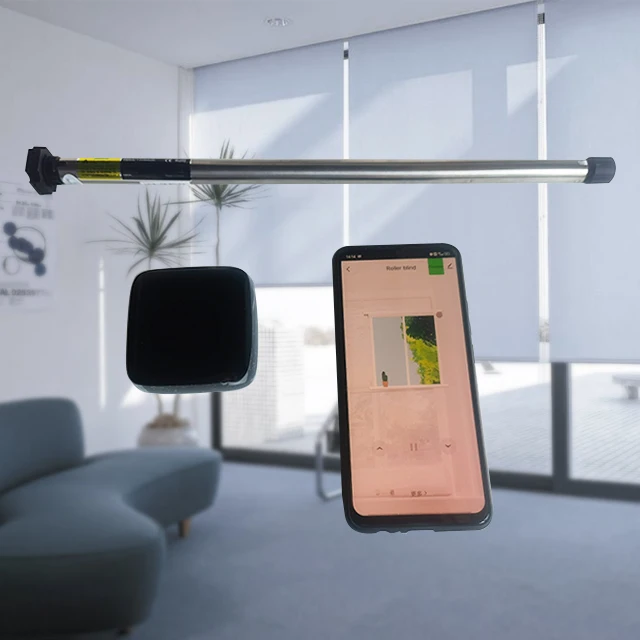 Good curtain motor manufacturers sell tubular motor for all blinds Curtain Support Google Home and Tuya smart life App