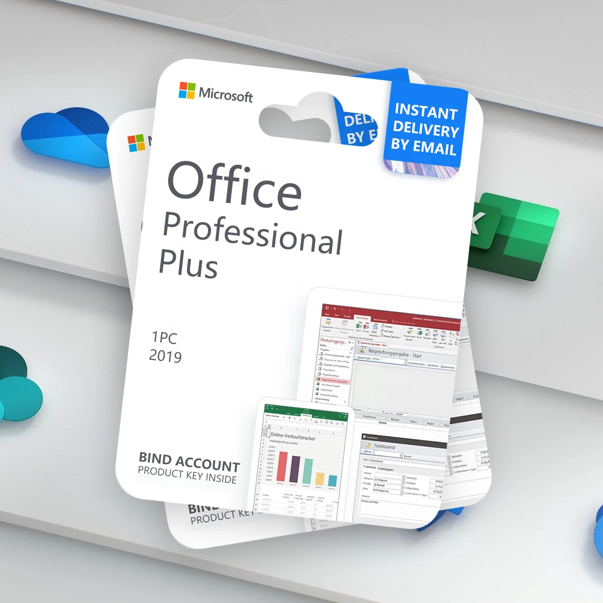 Онлайн-Инструкция по установке офиса доставки электронной почты 24/7 Professional Plus 2021 (учетная запись для подвязки 1