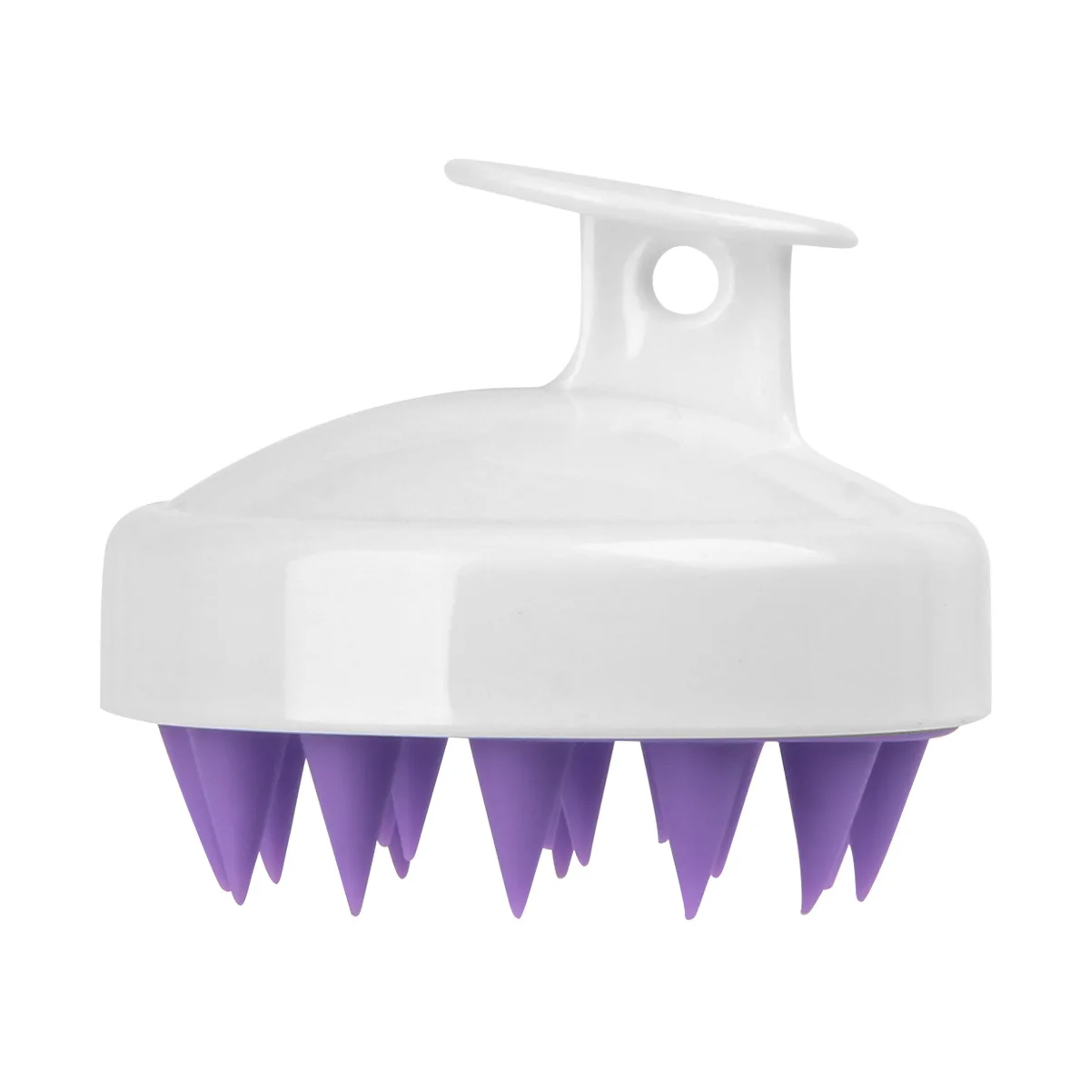 Hair Scalp Massager with Soft Silicone Bristles Scalp Scrubber for Dandruff Removal Wet Dry Scalp Shampoo Brush for Hair Growth