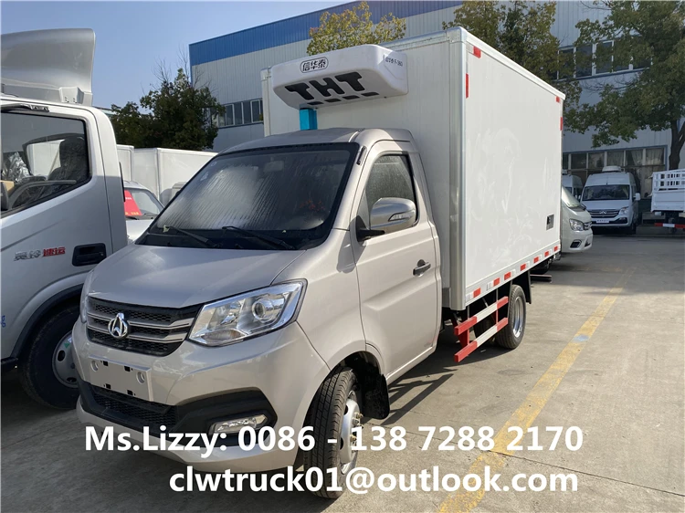 CHANGAN высокое качество 2 тонны мини охлажденный грузовик малой грузоподъемности рефрижератор грузовой