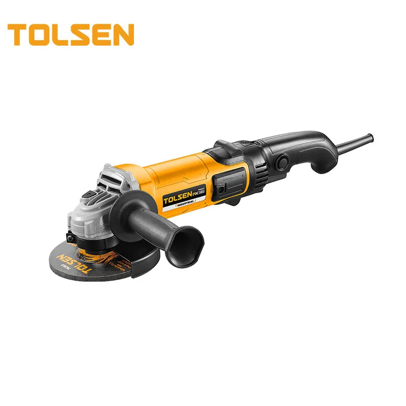 TOLSEN 79527 China Industrial 1200w 230v Variable Speed Professional Angle Grinder