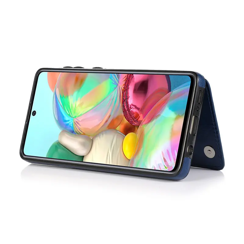 Новый кожаный чехол-бумажник с отделением для карт Samsung