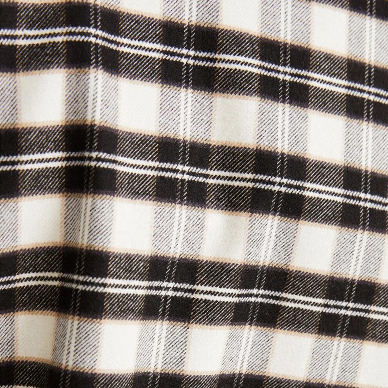 China Factory luxury Flannel plaid Shirts Custom Logo heavyweight  Men Wear zip up Flannel checks shirt for men