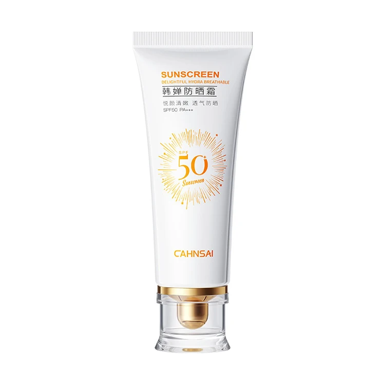CAHNSAI OEM Rorec частная марка SPF50 + PA +++ 40 г Солнцезащитный увлажняющий изоляционный крем для кожи макияжа солнцезащитный