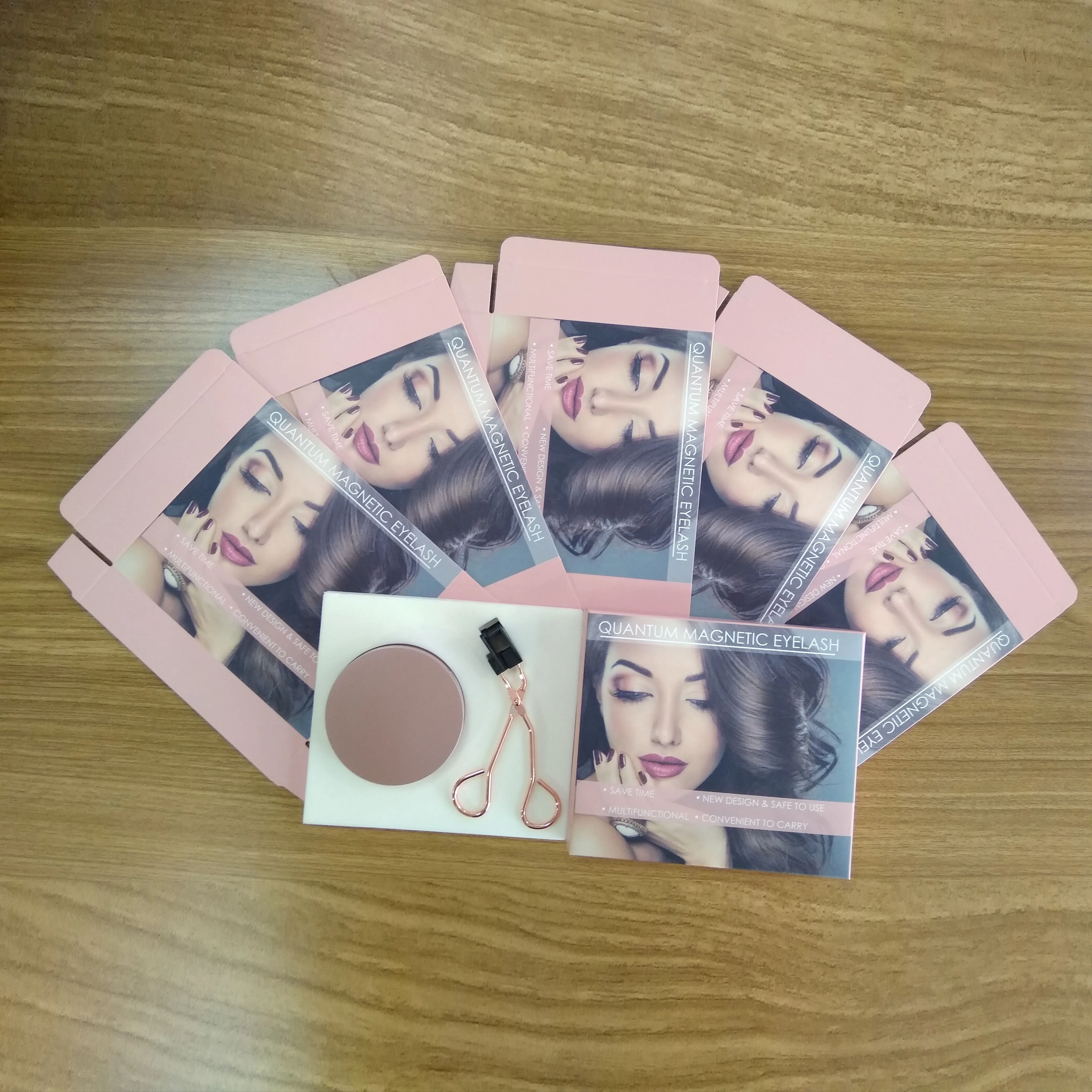 Qingdao Private Label False lashes Soft Clip 8D Quantum Magnetic Eyelash Partner Set