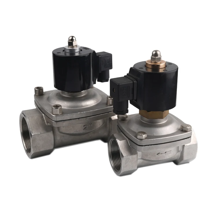 Ningbo Hot Selling 2/2 Way Highly Reliable Stainless Steel Solenoid Valve for Water Oil Gas