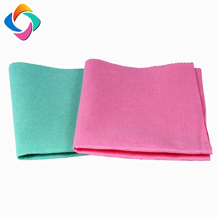 Household Color Dish Cloths Machine Washable Super Absorbent Drying Eco-Friendly Non-Woven Fabric Kitchen Cleaning Cloth