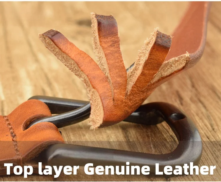 Wholesale Premium Zinc Alloy Pin Buckle Cow Leather Waist Belt Top Layer Genuine Leather Belt for Jeans