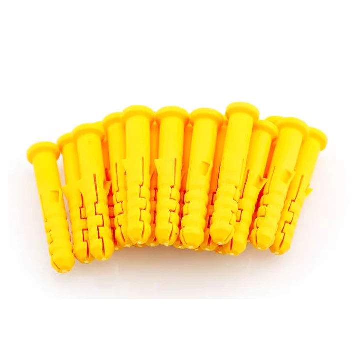 Wall Plug/Plastic Anchor Bolt/Nylon Hammer Fixing Anchor with Screw Chipboard Screw Plug Anchor Plastic Nylon Expansion Screw