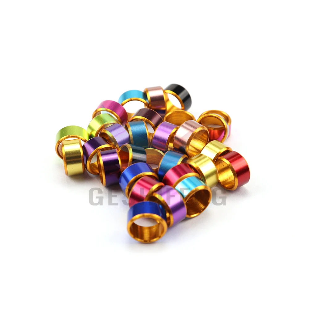 GESHIFENG Metal Ring Aluminum Birds Pigeons 8mm Pigeon Aluminium Maker High Quality Closed Aluminum Bird Rings Canary Rings
