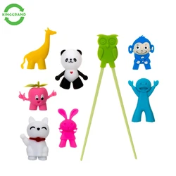 Не содержит Бисфенол А дизайн бесплатные образцы риса цветов силикона практика термостойкие детские палочки для еды