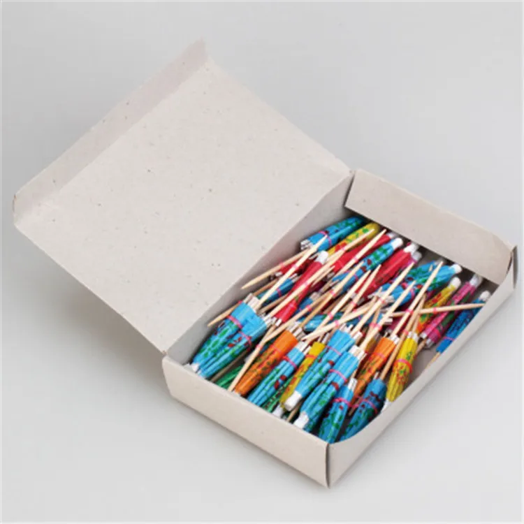 Зонт для напитков, зонтик, зубочистка, коктейльный зонт, пирожные, пирожные, напитки